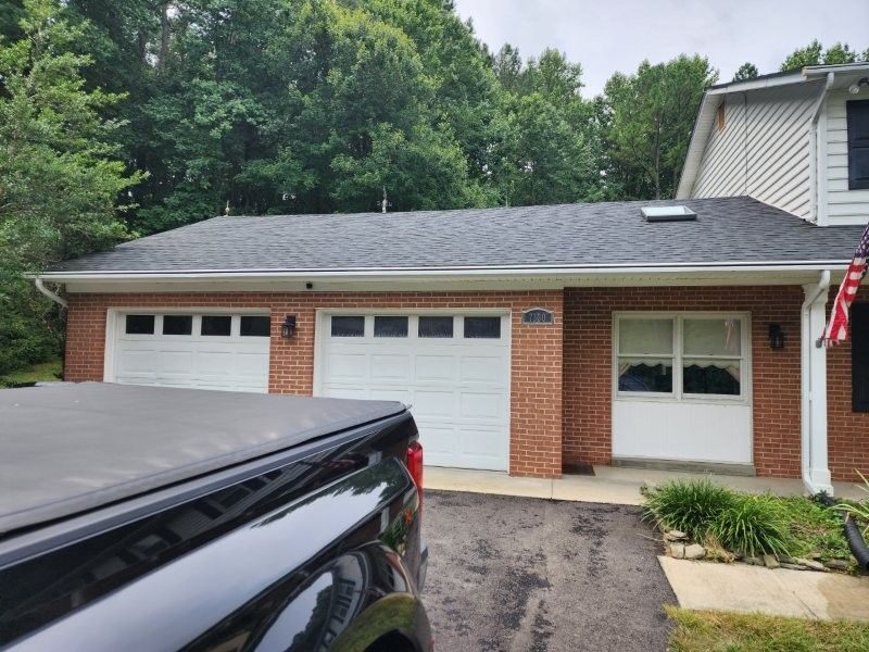Brick home exterior