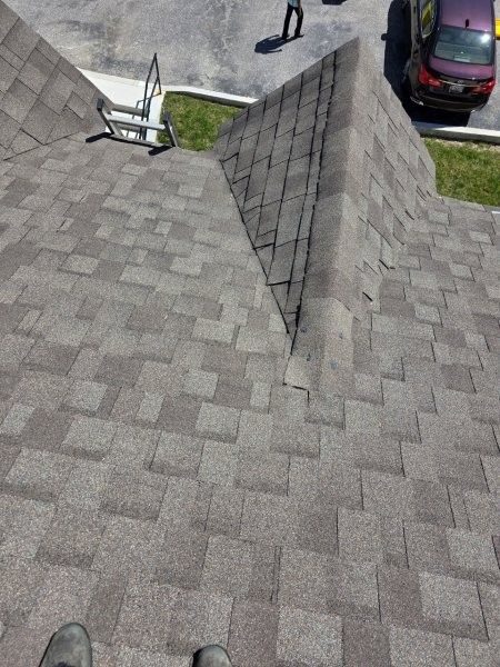 Roof valley detail