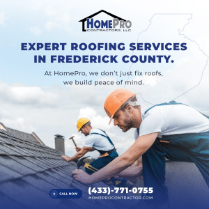 Roofing Services in Frederick County, MD