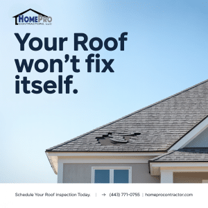 Roofing - Roof Will not fix itself