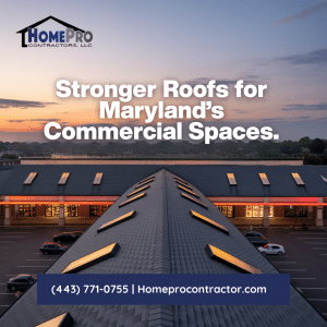 Maryland Roofing Commercial Spaces